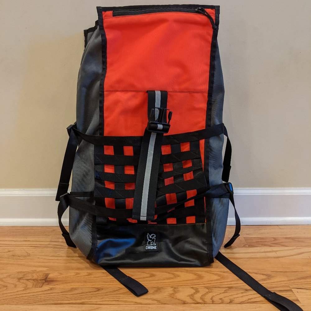 Chrome Industries Barrage Cargo Backpack Orange